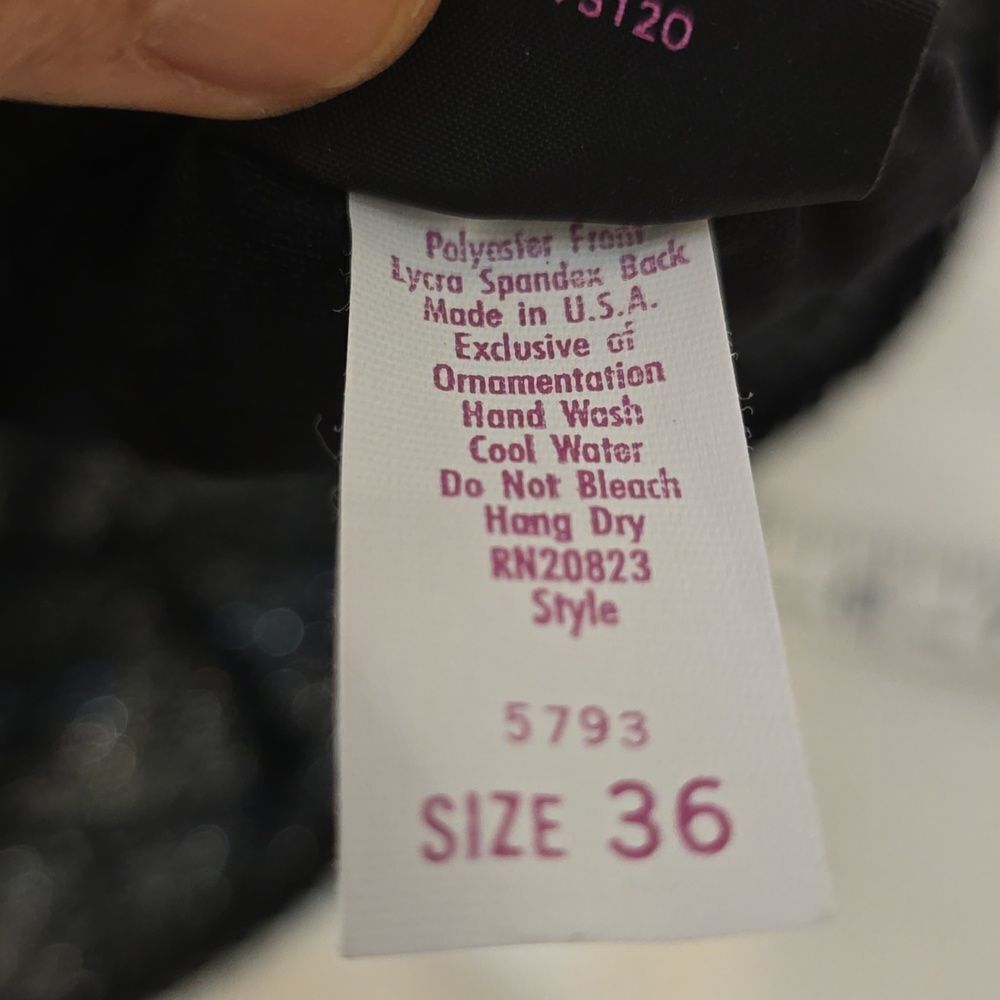 Rare Frederick’s Of Hollywood one piece bodysuit size 36 - Picture 7 of 8